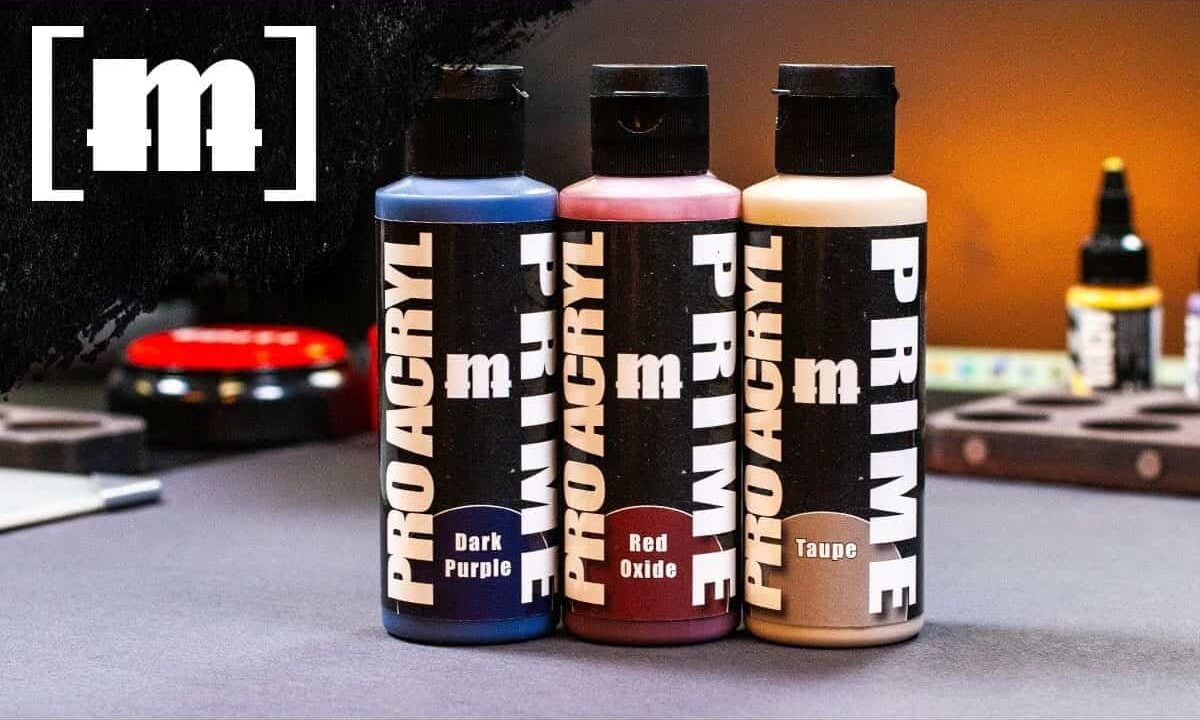Monument раскрывает три новых акрила для аэрографа Pro Acryl