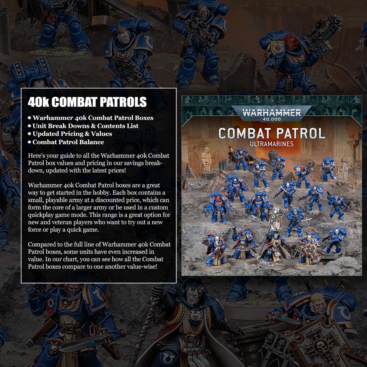 Обзор нового боевого патруля Ультрамаринов в Warhammer 40K