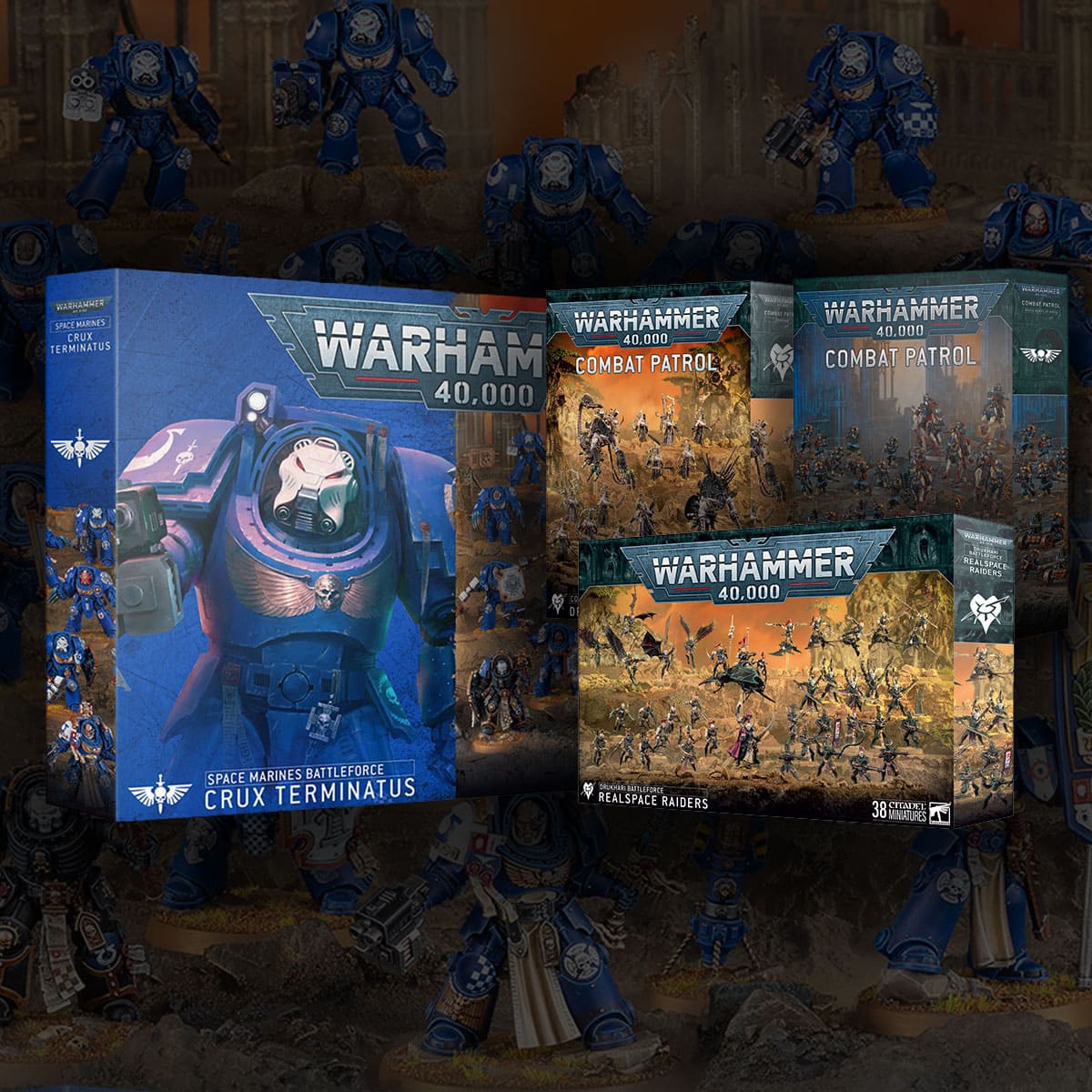 Сложные новости для новых космических десантников Warhammer 40k, Друкхари и ДКоК