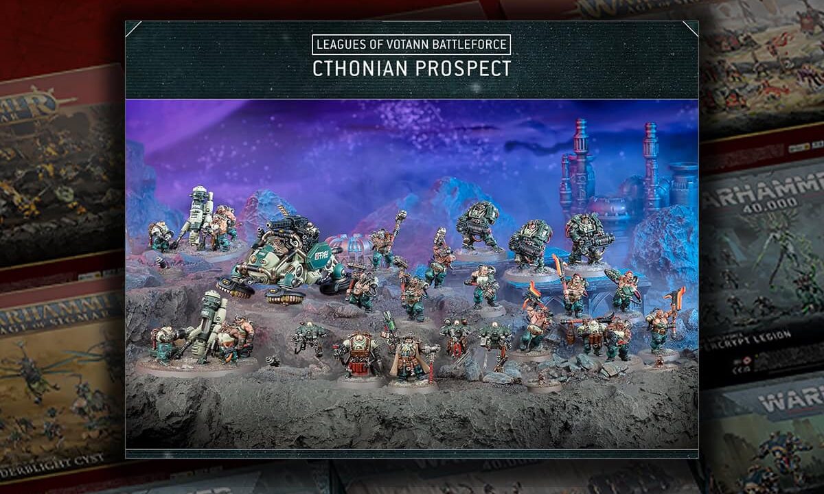 Обзор рождественской коробки Battleforce "Лиги Вотан" в Warhammer 40k