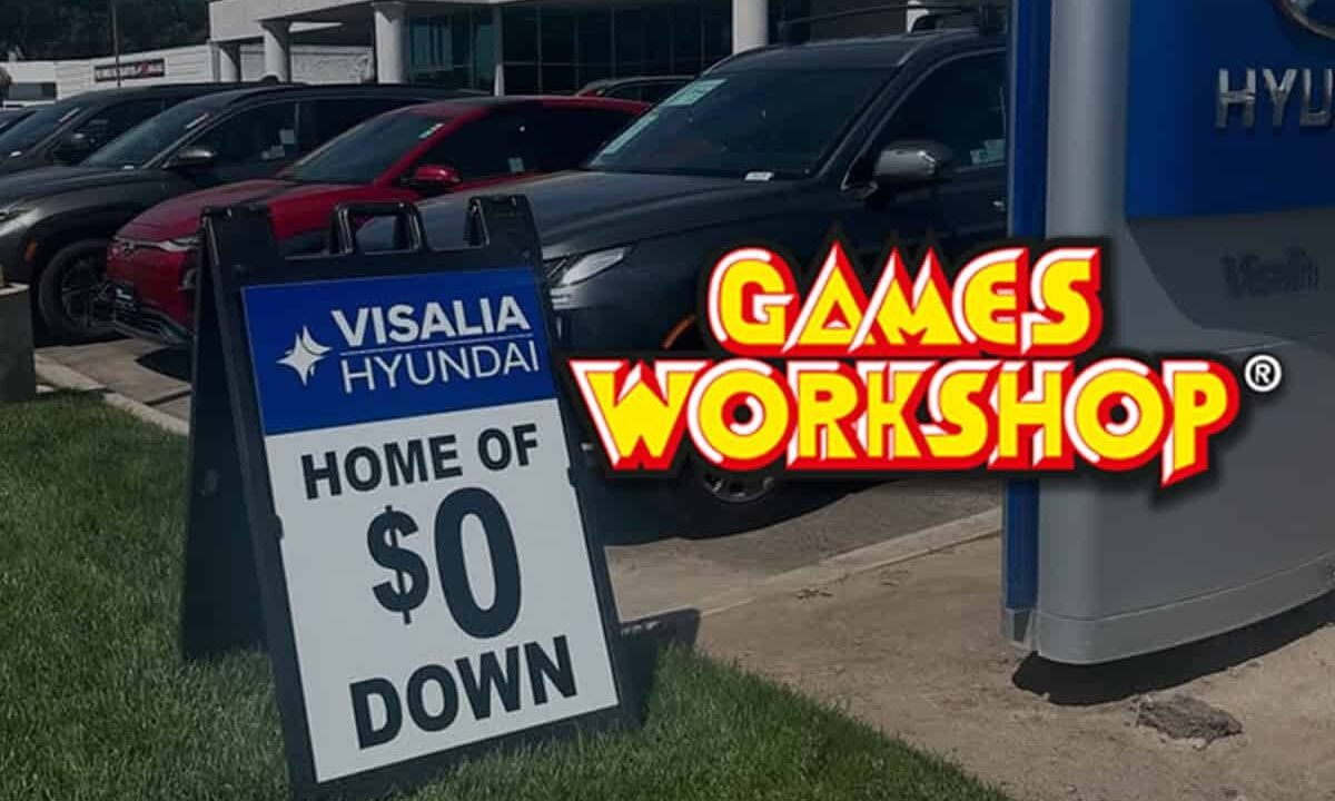 Games Workshop начинает продавать Warhammer 40k в автосалонах