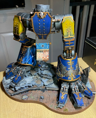 Титан Warhound "Canis Irae" №4562 из Legio Astorum от Forge World - Процесс создания