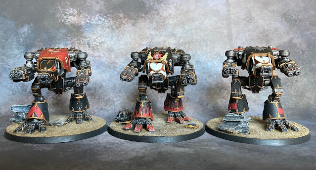 Adeptus Titanicus: Легион Смерти – Эскадрон Титанов Вархаунд и Титан Дир Вулф