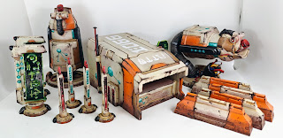 Террейн как ключевой элемент: кризисный протокол и космический террейн Star Wars Legion - готово к игре! ⚪