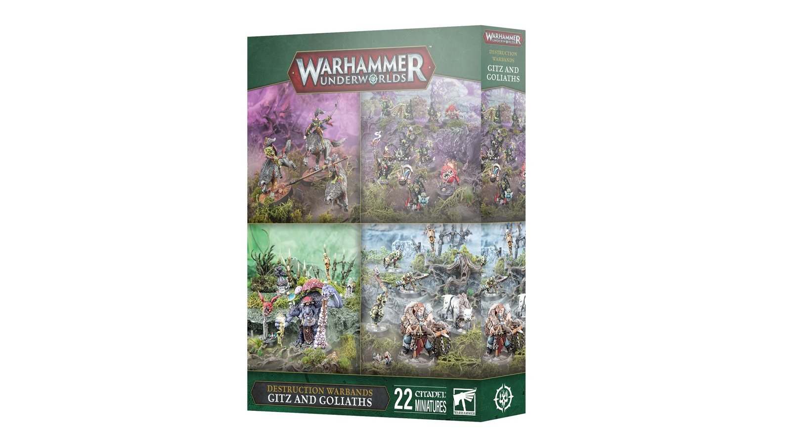 Warhammer Underworlds: Разрушительные бойцы – Гитзы и Голиафы