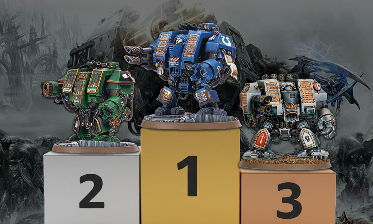 Рейтинг всех снаряжений у почётных дредноутов Warhammer 40,000