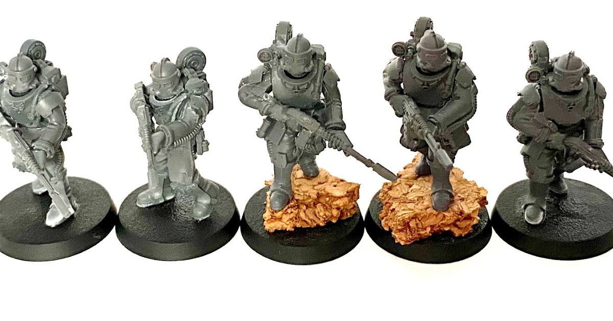 Сосредоточенные Солнечные Отряды Auxilia в Warhammer 40,000