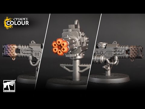 Как покрасить повреждения на стволах оружия | Warhammer 40,000