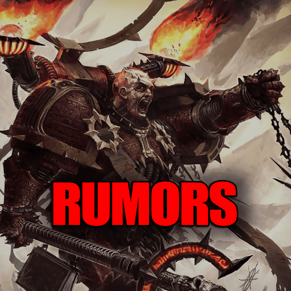 Все новые слухи о Хаоситах Космических Десантников в Warhammer 40k на данный момент
