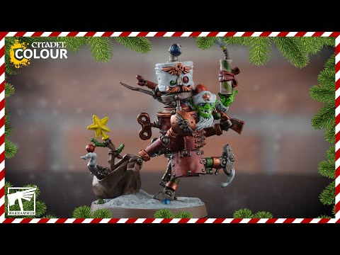 Как научиться красить: metal-миниатюра Da Red Gobbo в Warhammer 40,000