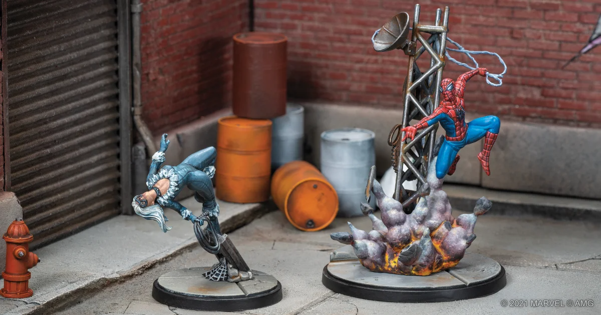 Тактика Marvel Crisis Protocol: Удивительный Человек-Паук и Черная Кошка