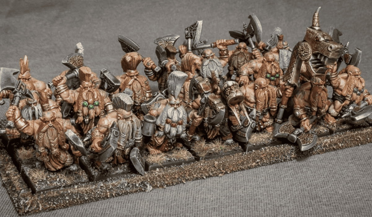 Возвращение культового пластикового полка берсерков дварфов от Avatars of War