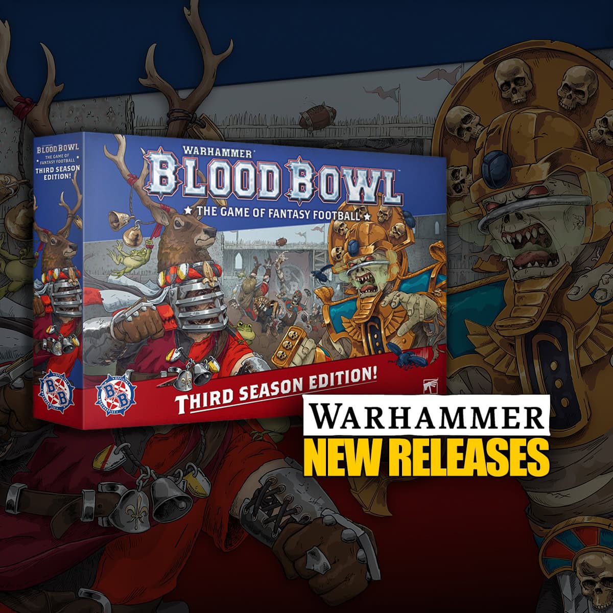 Предзаказы на третий сезон Blood Bowl уже открыты!