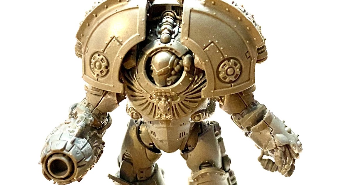 Первые построенные терминаторы Сатурина: как создается элита Вахи 40,000